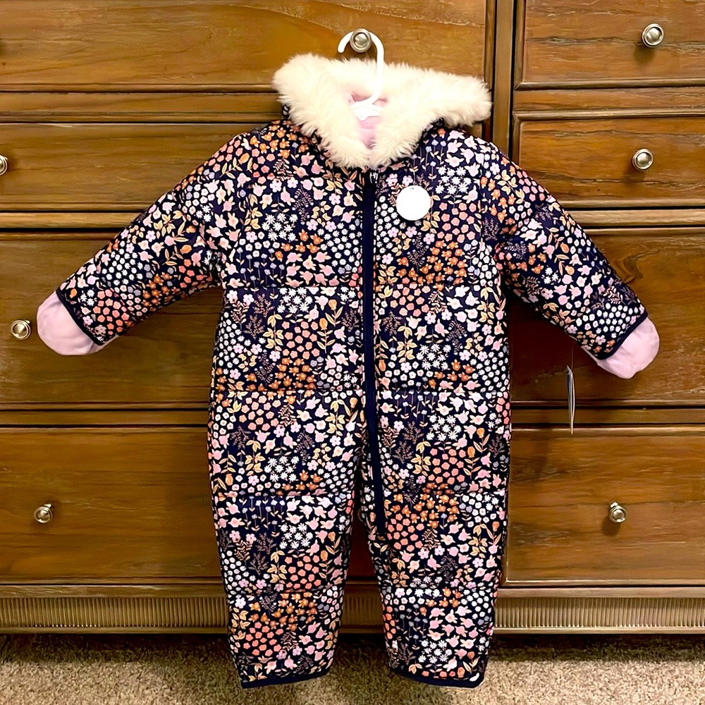 Carter’s Floral Snowsuit
